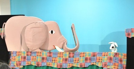 ひよっこ　人形劇「ふくろうの染め物屋」「うぬぼれねずみのチュウ」